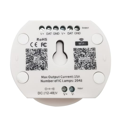 Vrabocry Smart UFO LED Controller DC 5V 12V 24V 48V RGB