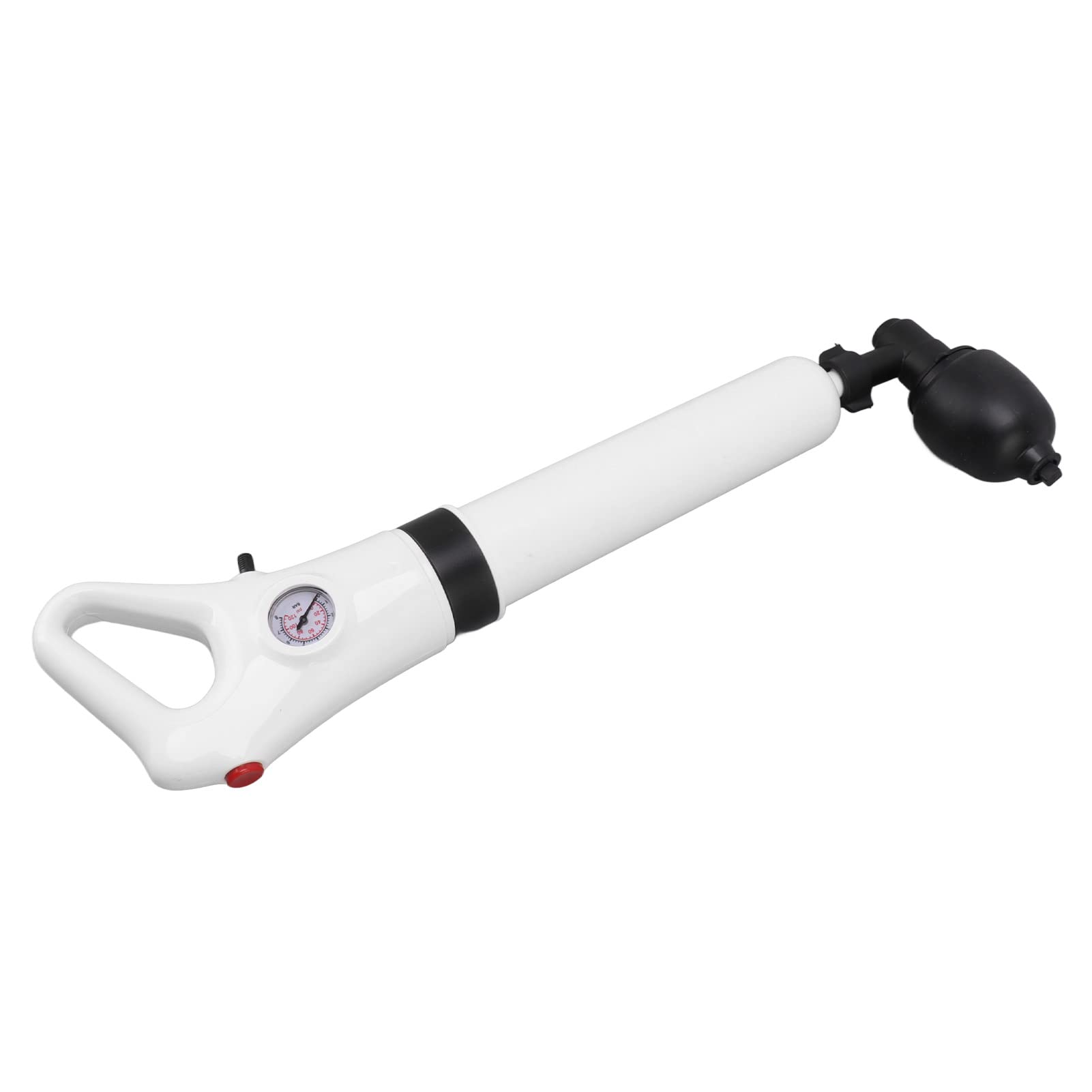 Toilet Plunger Pneumatic Drain Dredger Manual Dredging Tool for Bathroom Plumbing Washing Basin. Convenient. with. Designed. Less. is. is. ergonomically. Visual. Controlling.