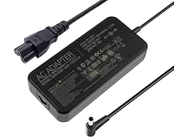 Caricabatterie 150W 20V 7.5A ADP-150CH B A18-150P1A Compatibile per ASUS adattatore TUF Gaming Laptop ROG FX505 FX505D FX505DU FX505DT K571L K571LI K571G K571GT Alimentatore per laptop