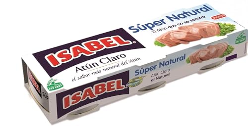 ISABEL atún claro natural pack 3 latas 56 gr