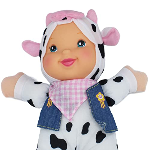 Muñeca musical Farm Animal Friends 12" bilingüe miniatura 4