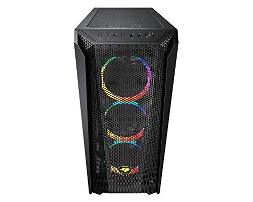 Image of COUGAR MX660 Mesh RGB Advanced Mid-Tower Case with Powerful Airflow, Black
