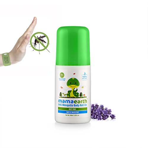 Image of Mamaearth Gentle Cleansing Natural Baby Shampoo (400 Ml) And Mamaearth Natural Anti Mosquito Body Roll On 40Ml. Deet Free. Protects From Dengue, Malaria & Chikun