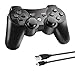 JAMSWALL & L Mando Inalámbrico PS3, Controlador inalámbrico para PS3 Bluetooth Recargable Controller Six-Axis Mando Gamepad Joystick para Playstation 3