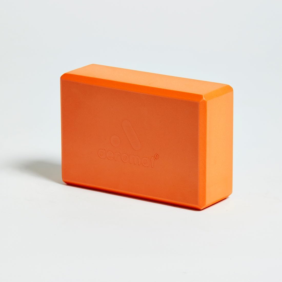 Aeromat AGM Group Yoga Block, 9-inch Length, Orange