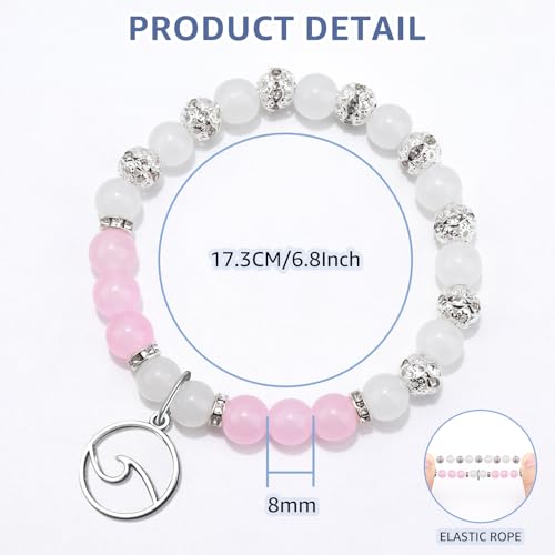 Image of Sisters Bracelets Jewelry Gift for Women Sister Gifts from Brother Bracelet Stretch Bead Sisters Bracelets for Women Sister Birthday Gift Jewelry Anniversary Christmas Valentines Gifts for Friends