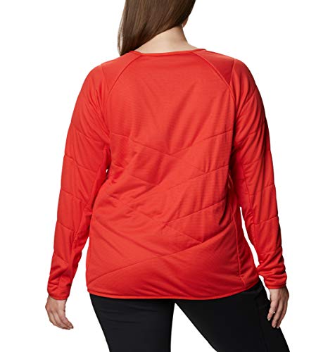 Columbia Women's Parkdale Point Insulated Crew, Bold Orange, Large #TOP5