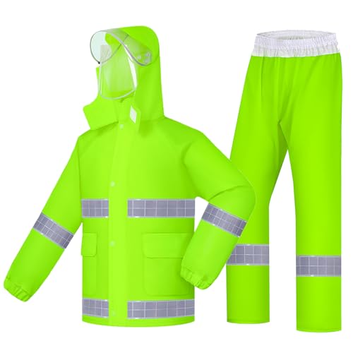 Traje de lluvia para ciclismo impermeable transpirable con reflectivo miniatura 1