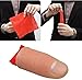 2Pcs Thumb Tip Magic Tricks Fake Thumb Tip Silk Vanish Magic Disappearing Silk Fake Thumb Tip Magic Trick Gimmick Magician Accessory Close up Illusions Making Objects Appear/Disappear, Decoration