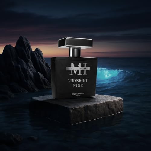 Image of Midnight Noir Perfume for Men & Women 100ml | Long Lasting Eau De Parfum | Luxury Fragrance with Pear, Lavender, Cinnamon & Vanilla