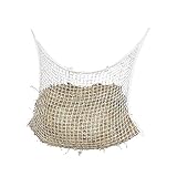 ⋔Material duradero: la bolsa de heno para caballos Slow Feeder utiliza una cuerda trenzada de PE, que es duradera, resistente al desgaste y resistente a las mordeduras. La bolsa de heno para caballos Slow Feeder es duradera, segura y respetuosa con los animales.