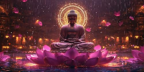 5D Diamond painting Le Lotus aspire : un cadeau créatif et original pour adultes