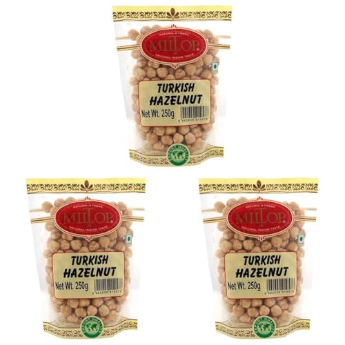 Image of Miltop Turkish Hazelnut, 250g (Pack of 3)
