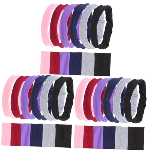 Bandeaux de sport antidérapants Happyyami en lot de 18 pièces pour le yoga