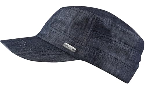 Casquette Army Denim Cotton homme femme avec visière et boucle métal ajustable