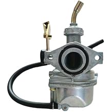 PZ19 Carburetor 19mm Carb for 50cc 70cc 90cc 110cc 125cc ATV Quad 4 Wheeler Motorcycle Scooter Honda CT70 Aero 80 NH80 Choke Pit Bike Dirt Quad Bike Air Filter MVX70 MVX110 MVX125 Free Fuel Filter