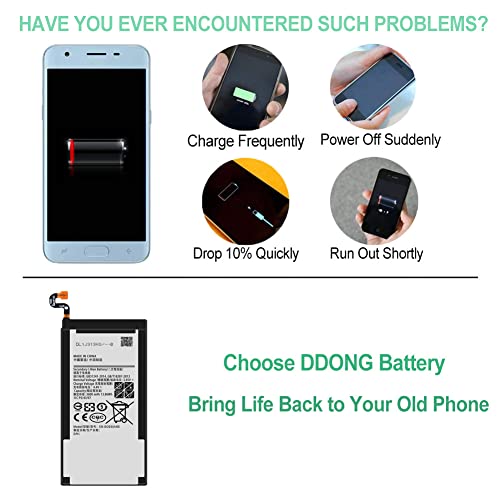 Ddong Replacement Battery Eb-Bg935Abe For Samsung Galaxy S7 Edge Sm-G935U Battery Free Adhesive Tool thumb #2