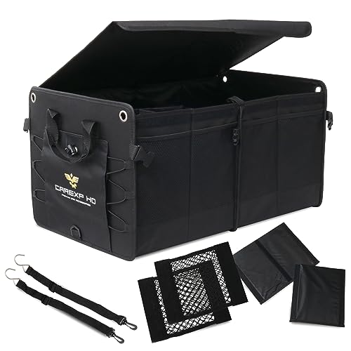 CARexp HD Kofferraum Organizer mit Deckel - Faltbare Kofferraumtasche als...