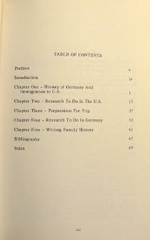 Paperback Genealogical Research Guide to Germany Book