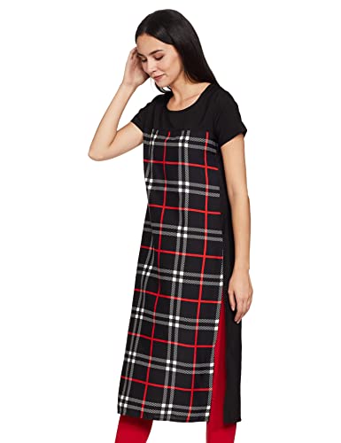 Image of Women's Crepe Straight Kurta