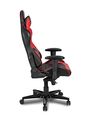 Arozzi - Verona Xl Plus Ergonomic Computer Gaming/Office Chair With High Backrest, Recliner, Swivel, Tilt, Rocker, Adjustable Height And Adjustable Lumbar And Neck Support - Red #TOP2