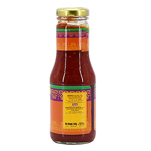 Kimball Thai Chilli Sauce, 10.58 oz / 300 g, 2 Pack, Orang & Yellow