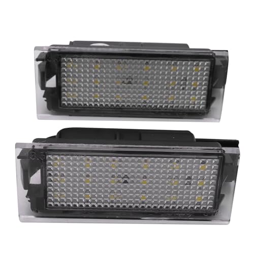 Luz matrícula impermeable coche con tecnología LED brillante para modelo Laguna