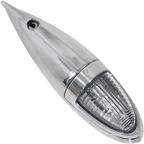 ナマズマーカー ホワイト 白 1個 12V 24V G18 ナマズランプ 大型車