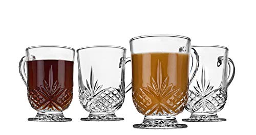 Glass Christmas Mugs