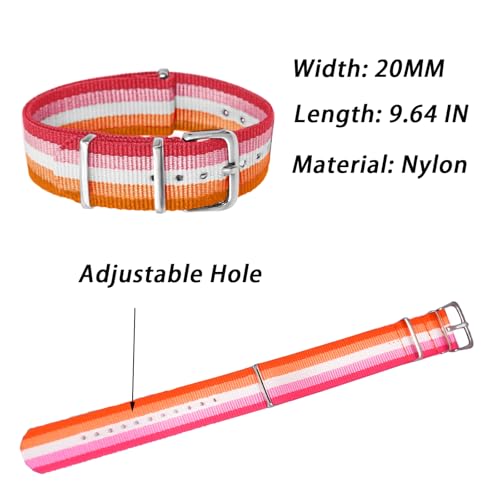 Nanafast LGBT Rainbow Wristband for Women, Men - Adjustable Pride Bracelet for Gay, Lesbian, Bisexual, Nonbinary, Asexual - LGBTQ Pride Accessories2