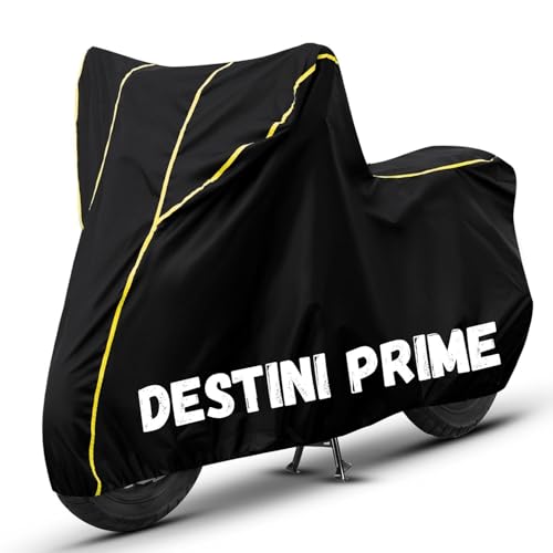 Image of Bike Cover for Destini Prime 100% Waterproof, Dustproof & Scratch Resistant| Fully Bottom Elastic UV Resistant Heavy Duty Body Cover | All Weather Outdoor Use