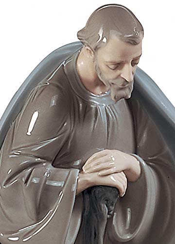 Amazon.com: LLADRÓ Birth of Jesus Figure in Gloss Porcelain