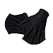 MansWill 1 Pair Aquatic Swimming Gloves, Frog Webbed Fitness Water Resistance Training Gloves/Neoprene Full Finger Gloves for Pool Playing Diving - Free Size