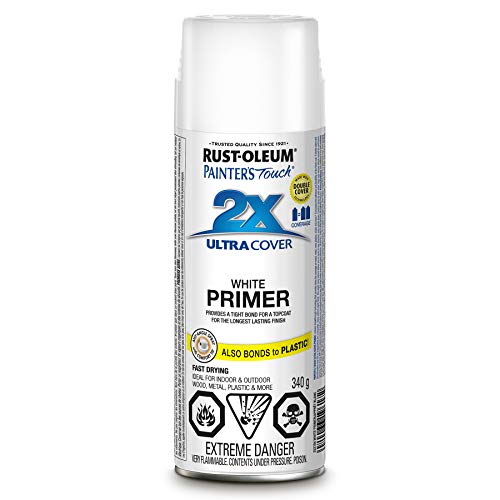 Rust-Oleum - Rust-Oleum 253704 Painter's Touch 2X Ultra Cover White Primer 340G 12oz.