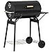 Outsunny 30" Portable Barrel Charcoal BBQ Grill with 4-Position Adjustable Charcoal Rack, Carbon Steel Outdoor Barbecue Smoker with Storage Shelf, Wheel, for Garden Camping Picnic Outsunny 30" Portable Barrel Charcoal BBQ Grill with 4-Position Adjustable Charcoal Rack, Carbon Steel Outdoor Barbecue Smoker with Storage Shelf, Wheel, for Garden Camping Picnic