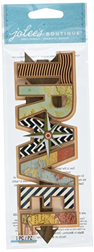 Jolee's Boutique Title Wave - Adesivi dimensionali da viaggio