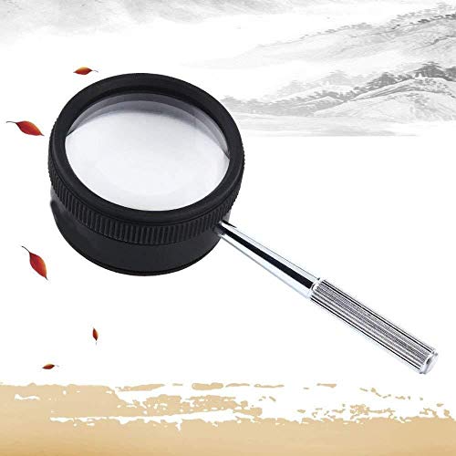 Loupe de bureau en matériau métallique robuste FANDIAO 20x