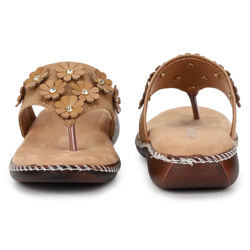 Image of ORTHO JOY doctor Fancy Footwear for women || Orthopedic Women's Fancy Slipper /Sandal For Women