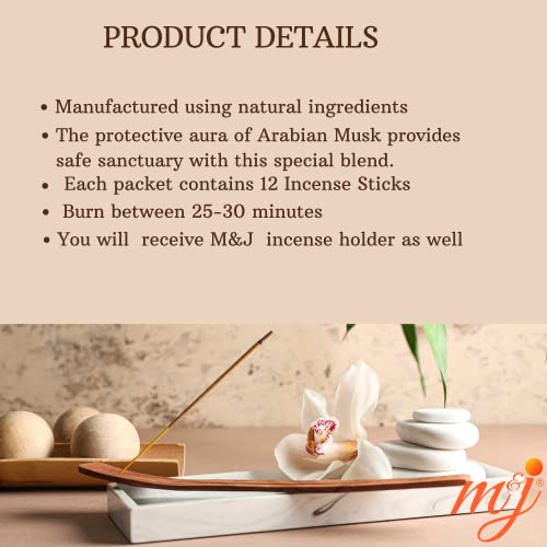 Original Satya Nag Champa Arabian Musk Incense Sticks - Image 3
