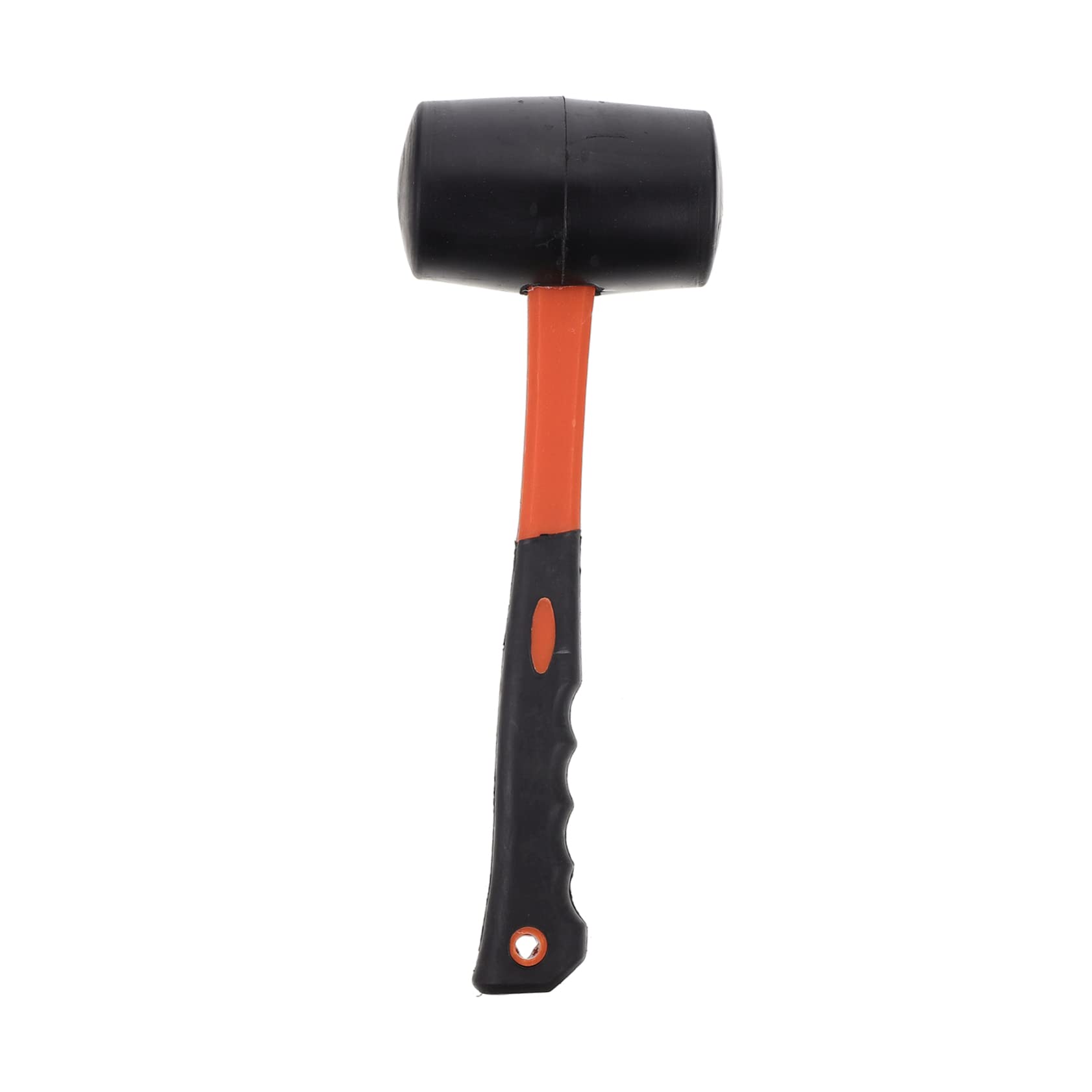NULYLU Tile Mallet Hammer Double-faced Hammer for Flooring Non-slip Fiber Handle Tool