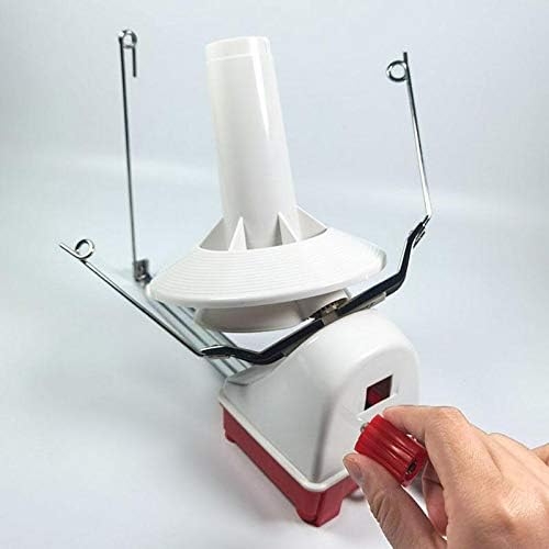 Yarn Ball Winder Jumbo Metal Fiber/Wool/String Ball Winder Hand Operated Sewing, The Helper for Yarn Collection Lovers