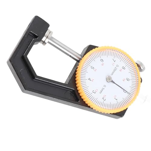 Medidor de grosor portátil para cuero y metal 0-20 mm miniatura 5