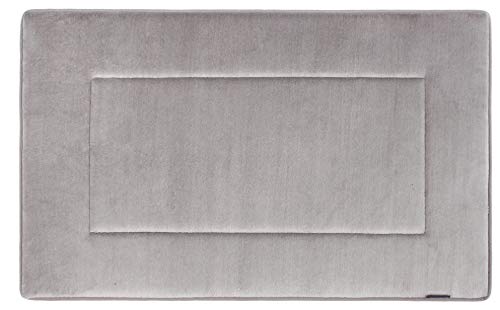 Fabbrica Home Ultra-Soft High Density Memory Foam Runner (21in x 34in) Grey