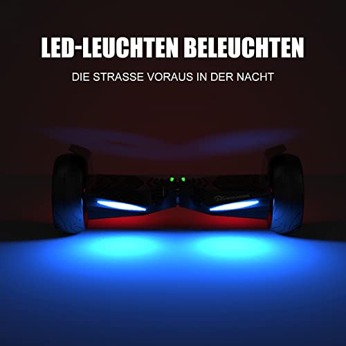 EVERCROSS Hoverboards mit Kart, 8,5″ Offroad, Farbe: Karbon - 4