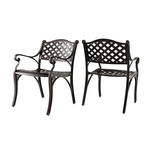 KOMFOTTEU Juego de 2 Sillas de Jardín