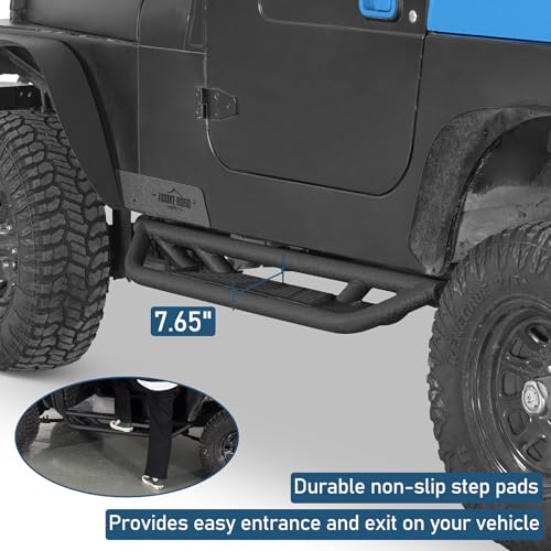 Estribos tubulares para Jeep Wrangler YJ 1987-1995 miniatura 2