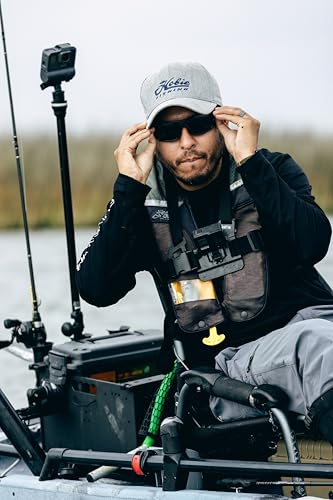 Image of Hobie Snook Men's Polarized Wrap Sport Sunglasses - Large Fit, Full-Coverage, Floatable Frames, Multiple Lens Options