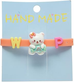 حظاظة سيليكون شكل حروف للاطفال - متعدد الالوان BS-M-76