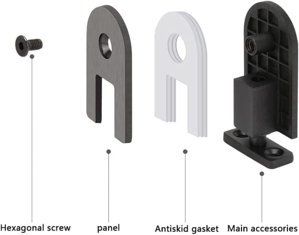 Glass Door Hinge Stainless Steel Bathroom Clamp Heavy Duty Shower Glass Door Hinge Gate Clamp Glass Shower Door Hinges Bathroom Clamp Clip -Silver