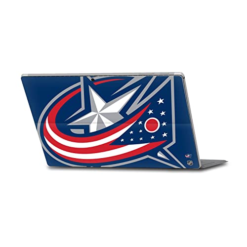 Head Case Designs Officially Licensed NHL Oversized Columbus Blue Jackets Vinyl Sticker Skin Decal Cover Compatible with Microsoft Surface Pro 4/5/6